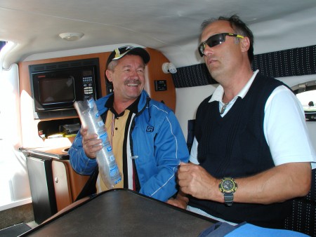 Fero Hlubina na palube Janina